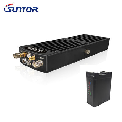 15-20KM 1.4GHz OFDM 무인비행기 영상 전송기와 수신기 UAV 무선 DC 9~13V